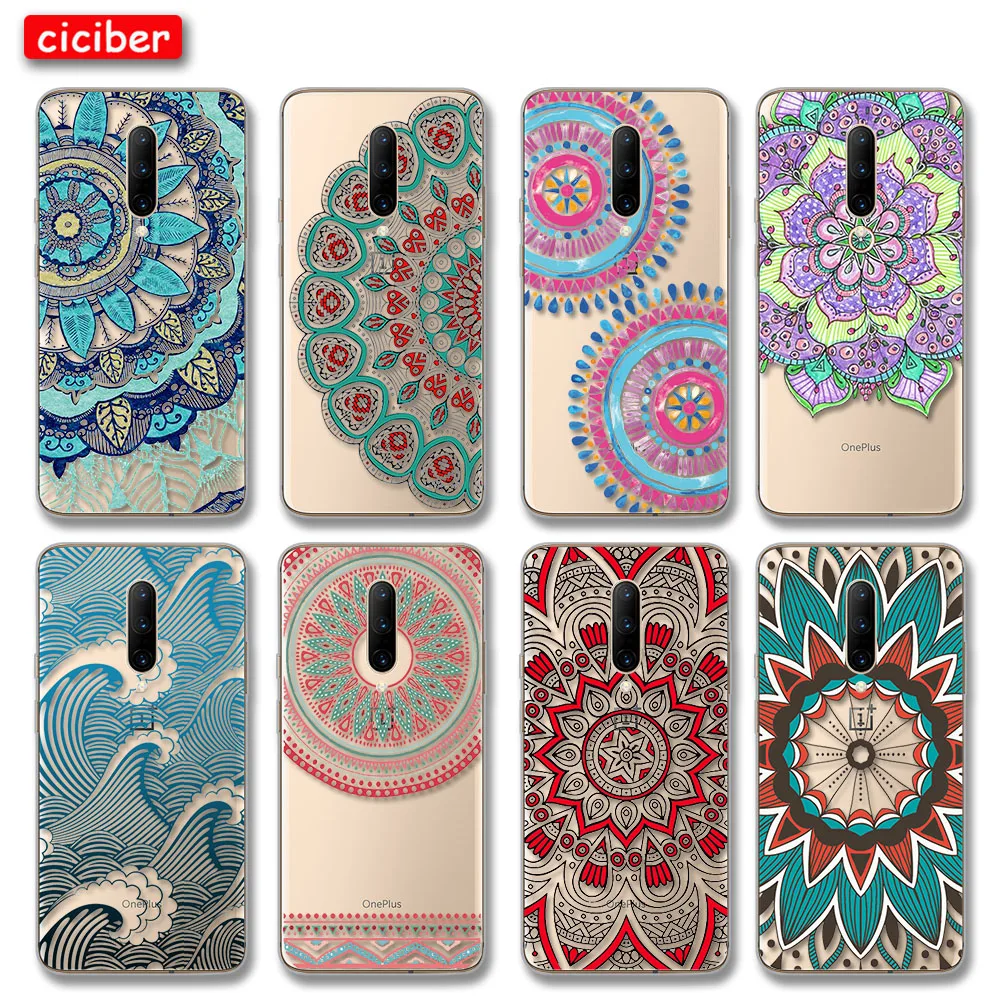 

Mandala Case For Oneplus 9 9R 8 8T 7 7T 6 6T Pro Nord N10 N100 Cover For 1+9 1+8 1+ 7 1+ 6 T Pro Soft Silicone TPU Phone Fundas