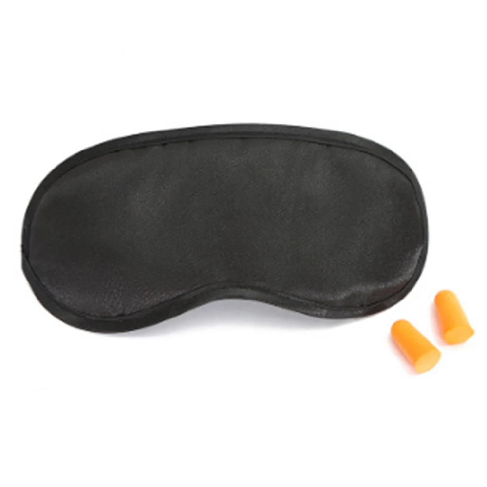 Eye mask earplugs Urijk надувные u-образные подушки для путешествий портативная уличная подушка для шеи путешествия складной медленный отскок пены памяти Поезд Самолет - Цвет: Eye mask earplugs