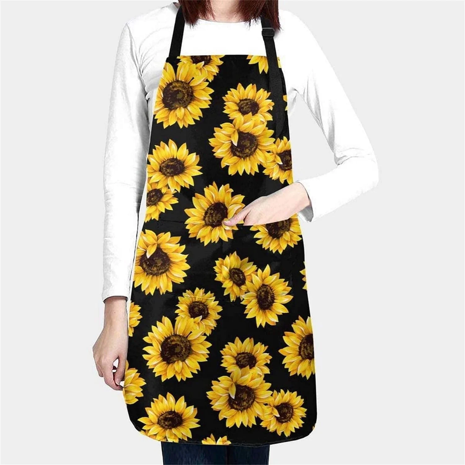 

Kitchen apron Hairdressing apron Women's kitchen apron Unisex waterproof apron, kitchen, baking, gardening, pet grooming