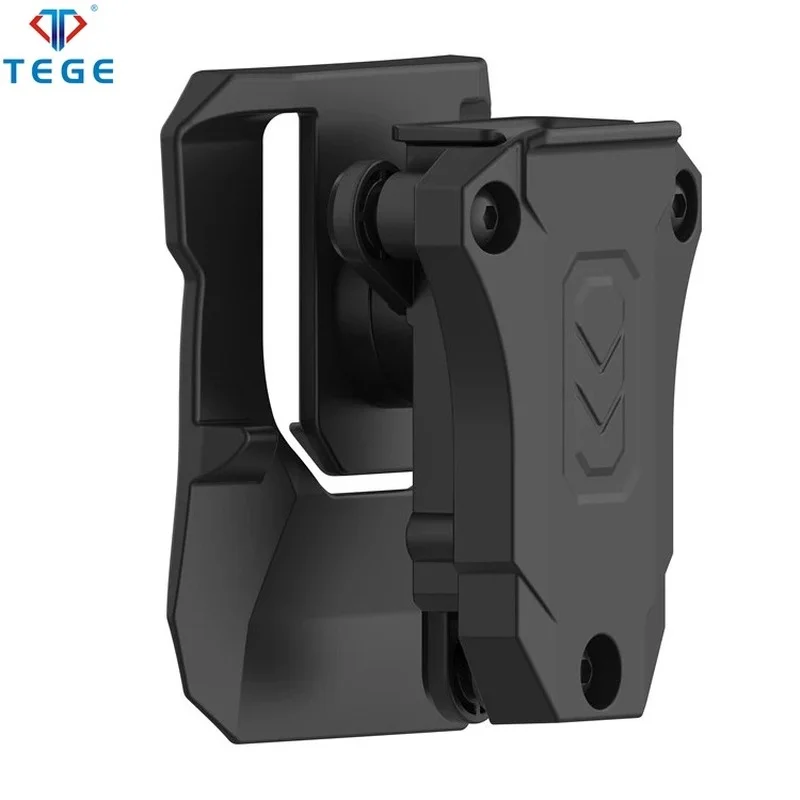 

TEGE Polymer Single Stack Mag Pouch Military Tactical Police Civilian Angle Adjusting Bullet Ammunition Magazine Pouch