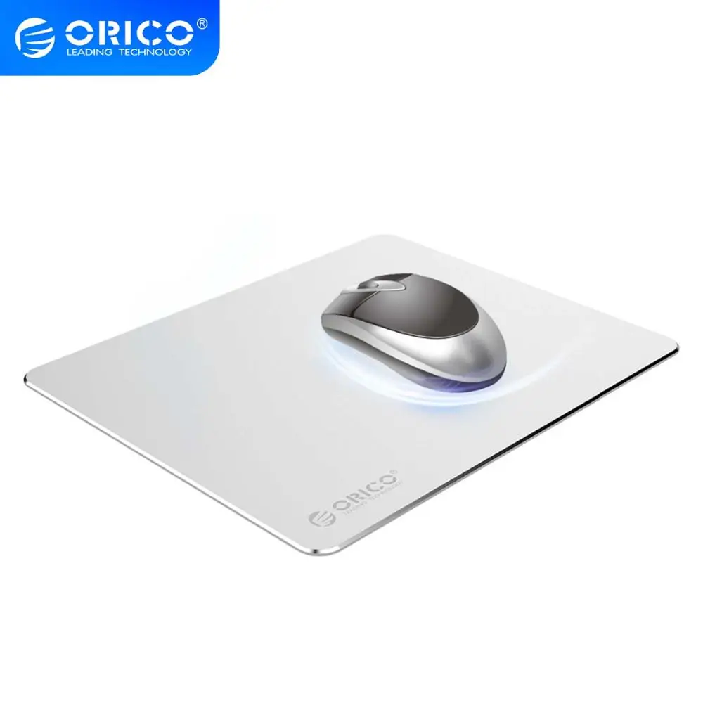Игровой алюминиевый коврик для мыши ORICO тонкий двусторонний водонепроницаемый