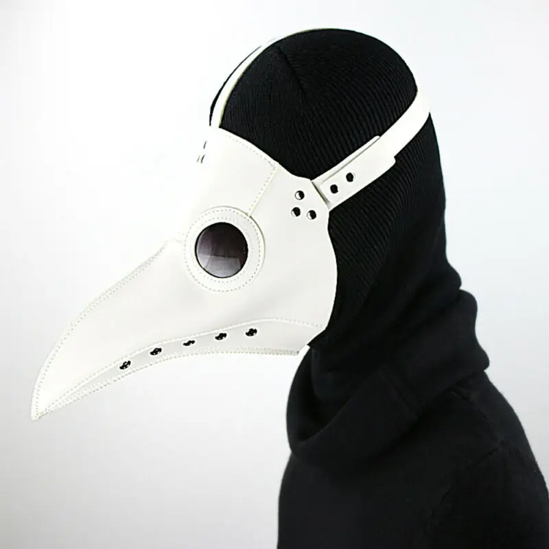 Steampunk Plague Doctor Mask Bird Beak Halloween Props Cosplay Punk Gothic Masks Classical Elegant Masquerade Mouth | Дом и сад