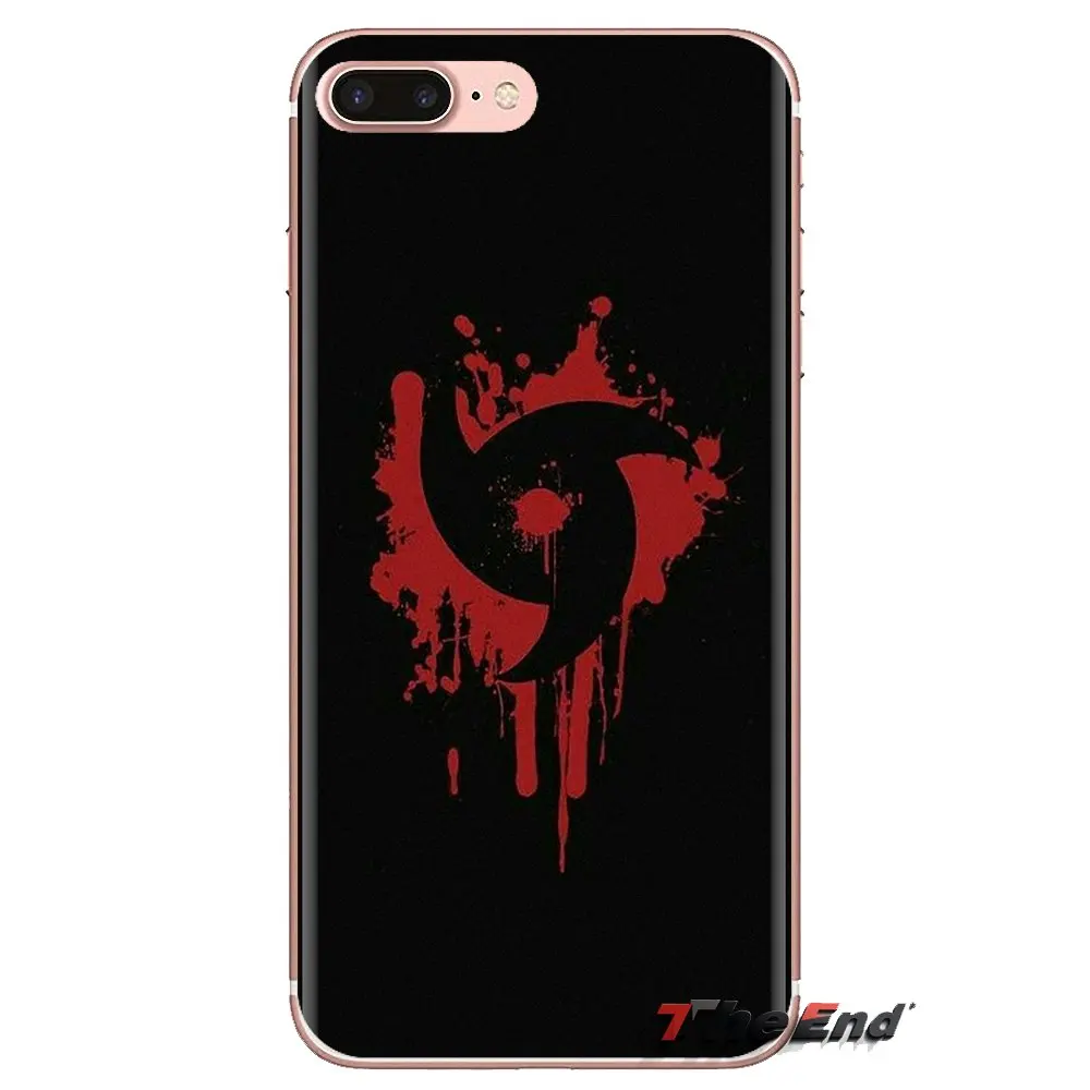 Клан у героя мультфильма Саскэ Утиха логотип аниме Наруто для Samsung Galaxy A3 A5 A7 A9 A8