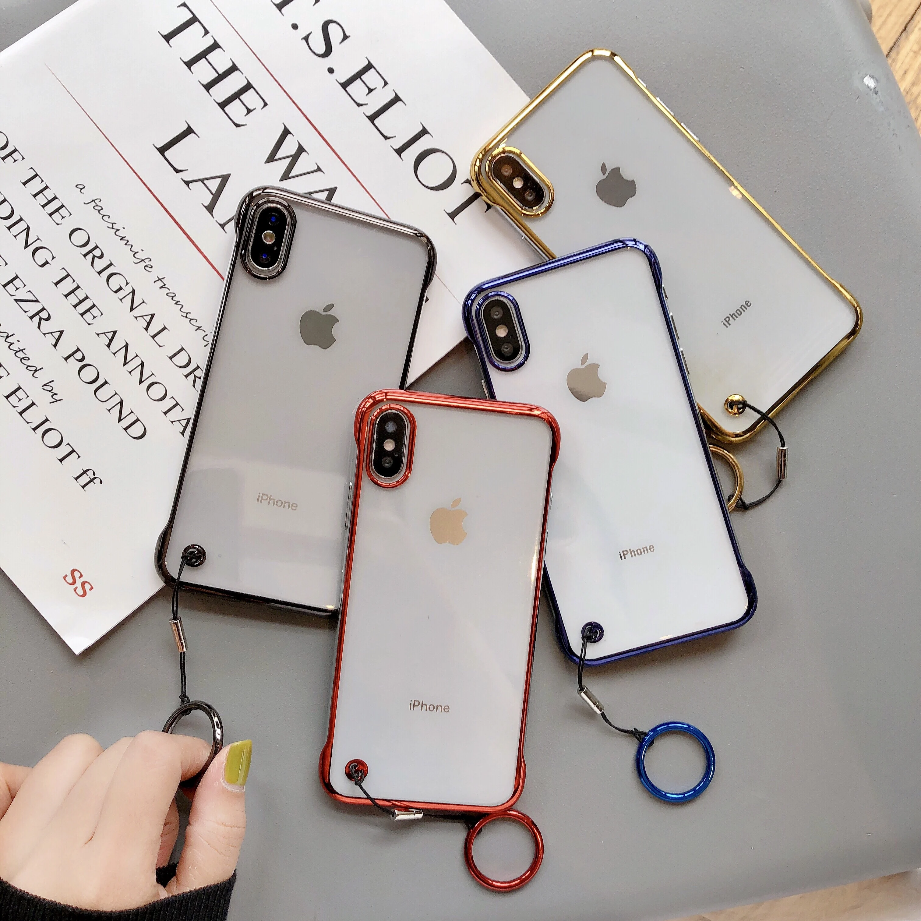 Жесткий чехол без рамки для huawei P20 P30 Honor20 Pro Honor9X Honor 20 9X P20Pro P30Pro новый прозрачный