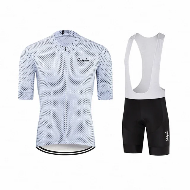 

2021, комплект велосипедных Джерси Ralvpha, летняя одежда для велоспорта с коротким рукавом, спортивные дышащие шорты Raphaful с нагрудником, велосип...