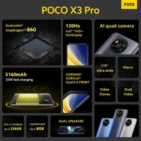 Смартфон POCO X3 Pro глобальная Версия 8 Гб 256 ГБ #1