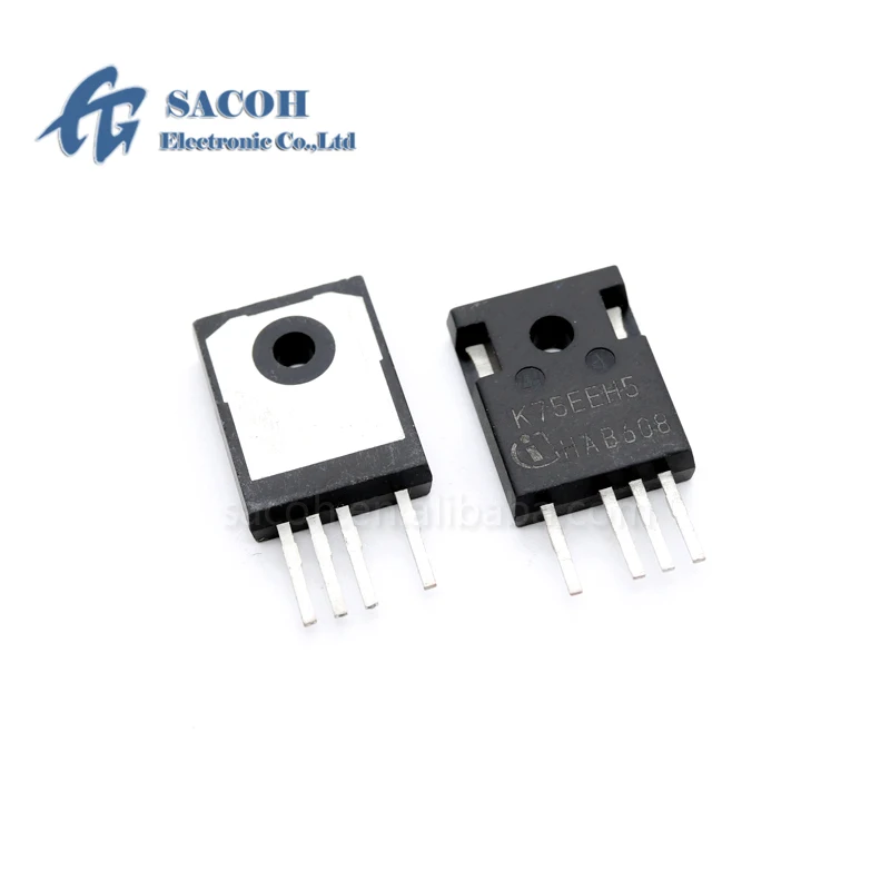 

Новый оригинальный 5 шт./лот IKZ75N65EH5 K75EEH5 или IKZ75N65NH5 K75ENH5 TO-247-4 (короткие ножки) 75 а 650 в мощность бтиз транзистор
