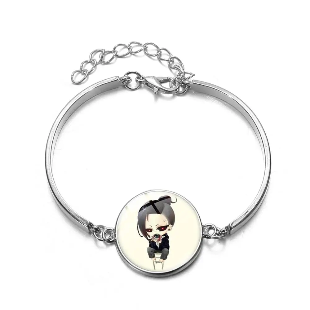 SONGDA одежда с надписью Tokyo Ghoul браслеты мужской ручной работы металлический