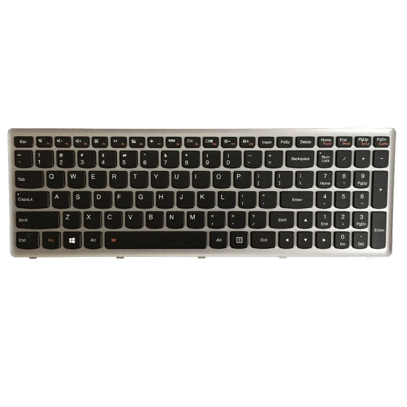 Клавиатура для ноутбука Lenovo IdeaPad G500S G505S G510S S500 Z510 Flex 15 Z505 US клавиатура с