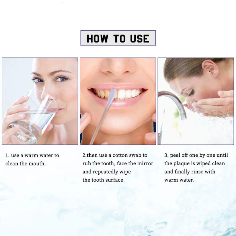 

Teeth whitening removes smoke stains coffee stains tea fresh breath bad breath oral hygiene dental care 50 grams