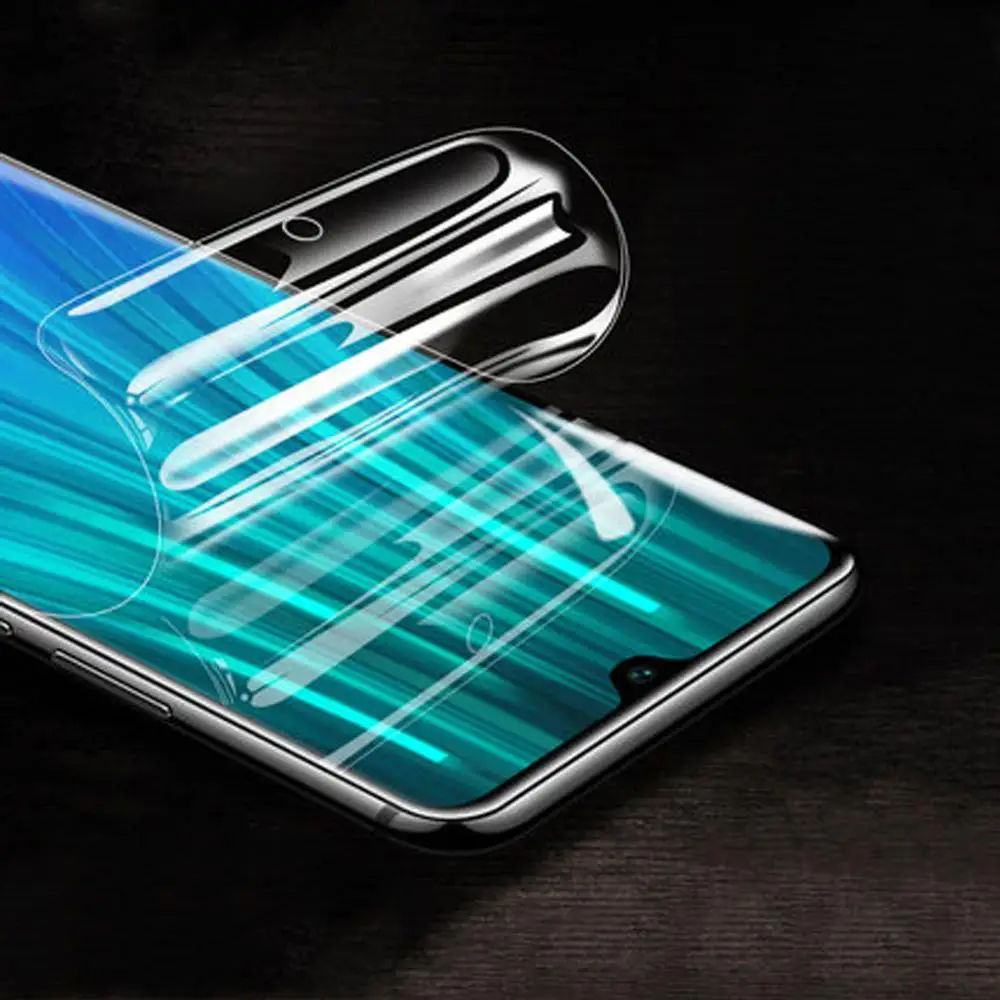 Гидрогелевая пленка с полным покрытием 10D из ТПУ для Xiaomi Mi 10 9 Redmi note 9s pro max 8 8A 7A Note 7