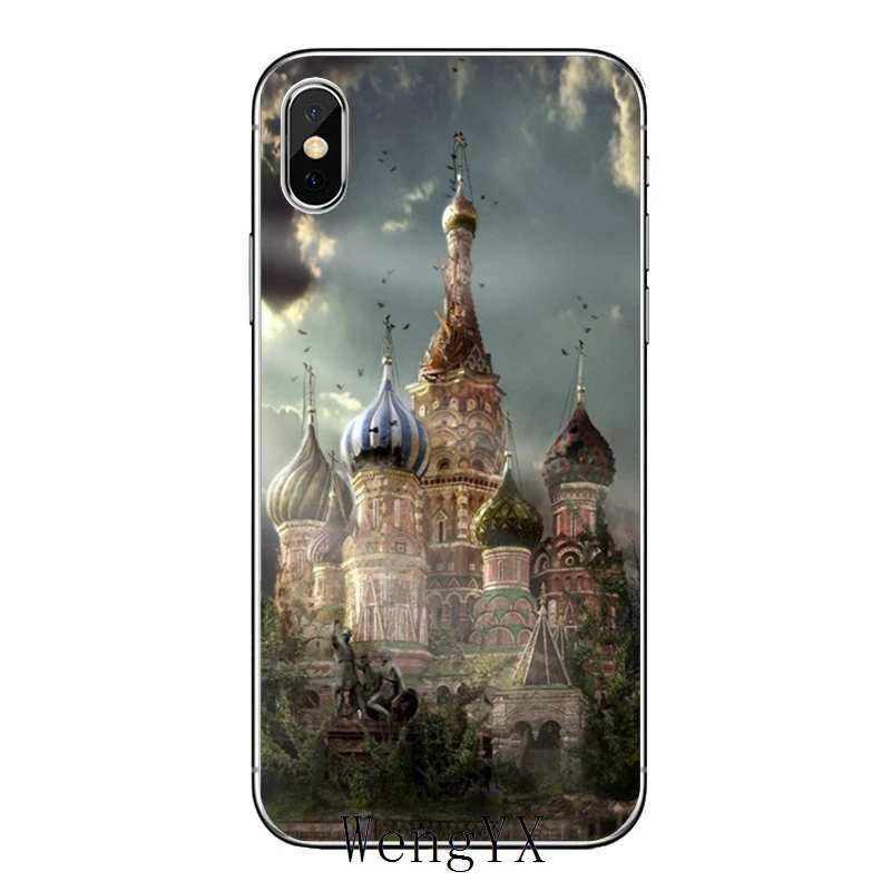 Kremlin Red Square Moscow Russia Accessories phone case For iPhone 11 Pro XS Max XR X 8 7 6 6S Plus 5 5S SE 4s 4 iPod Touch | Мобильные