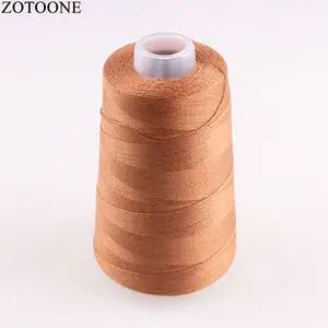 ZOTOONE Швейные аксессуары швейная машина нить ручная вышивка машинная нить нейлоновая стеганая нить ручная хлопковая швейная рулонная E - Цвет: SE0018