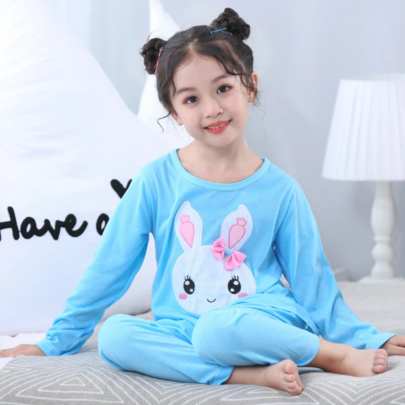 Весенне осеннее Новое хлопковое платье принцессы с принтом для маленьких