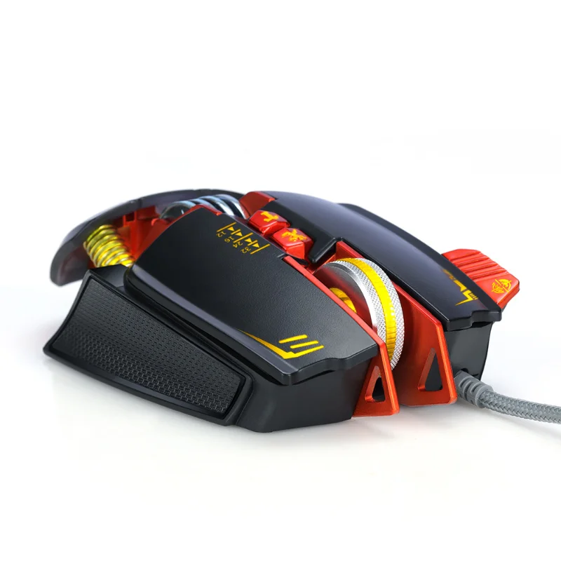 Профессиональная игровая мышь 8D 3200 точек/дюйм регулируемая Проводная оптическая