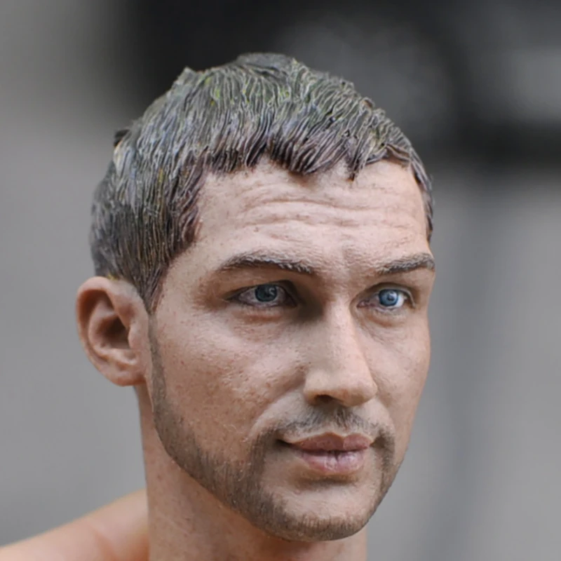 

KUMIK 1/6 Scale Male Head Sculpture 18-4 Carving In 12 Inch Action Figure Body For 12" PH Hottoys Collection Gift