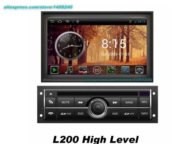 Для автомобиля Mitsubish Warrior 2005 2010 2011 2012 2013 Android мультимедийный GPS навигатор экранная