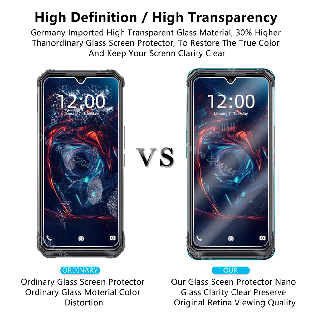 

10Pcs Tempered Glass For Doogee S95 S90 X95 Pro Screen Protector For Doogee S95 S90 X95 Pro Protective Glass Film