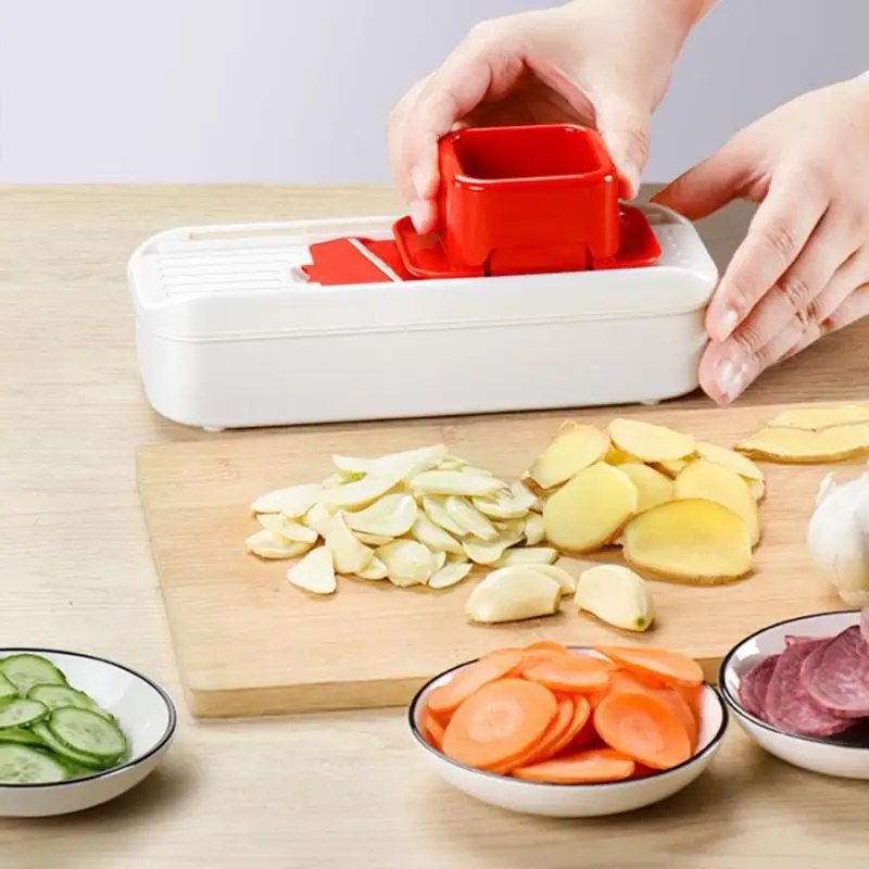 Многофункциональная ручная овощерезка слайсер для фруктов круглая картофеля