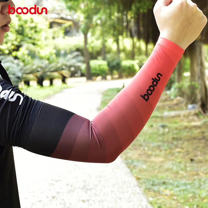 Летняя 1 пара мужские и женские велосипедные рукава гетры защита от