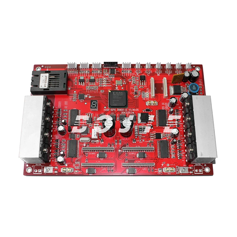 Красная версия dx5 плата печатающей головки V1.36.05 для Galaxy solvent printer | Компьютеры и