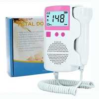 new fetal heart rate detector home version baby heart rate fetal sound monitor led display non radiation health care