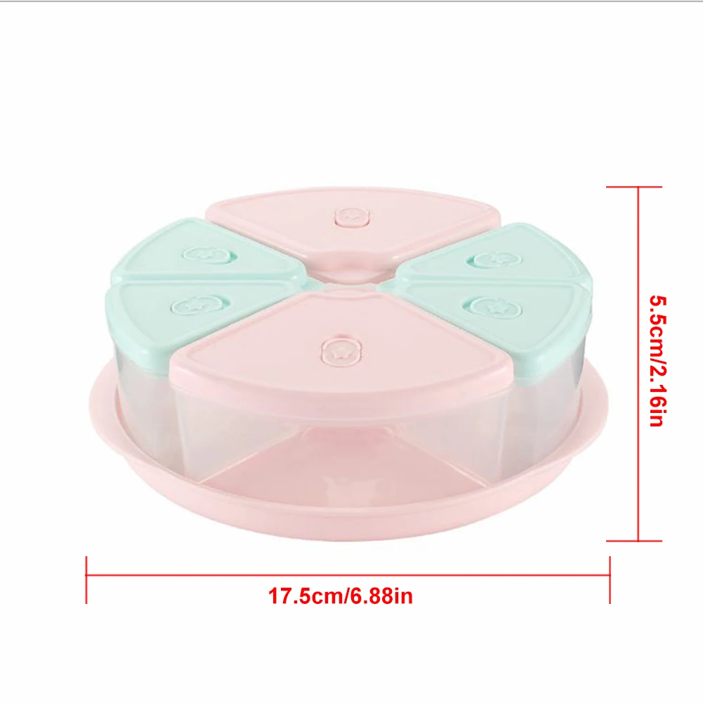 

Baby Food Storage With Lid Containers Set 6 Compartments Portable Snack Container For Baby Portable Baby Kids Food Storage Box