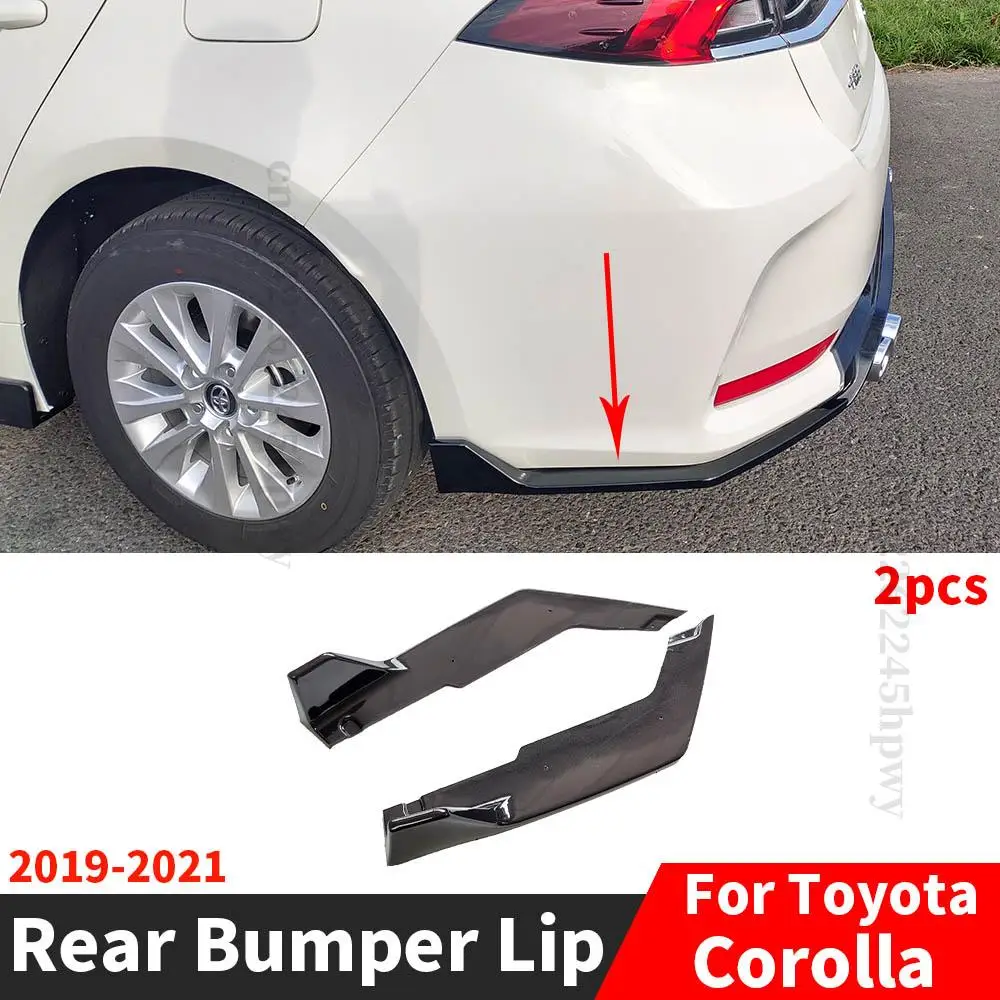 

Комплект кузова, аксессуары для губ заднего бампера, широкая спортивная крышка, декоративная подтяжка лица для Toyota Corolla 2019 2020 2021