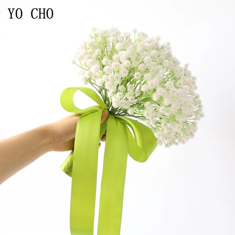Букеты YO CHO для невесты искусственный цветок из искусственной кожи свадебный
