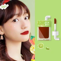 4pcs set moisturizing juice style lip glaze set matte long lasting non stick cup lip gloss for girls women makeup cosmetic