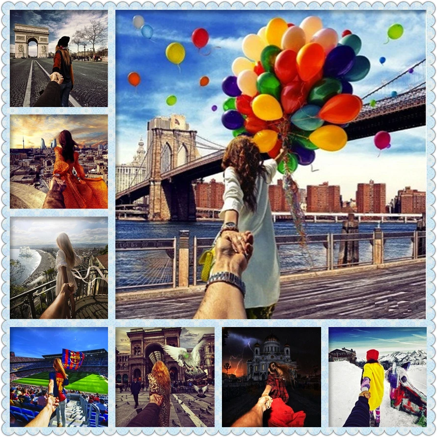 Алмазная 5D картина сделай сам с полными квадратными/круглыми стразами вышивкой