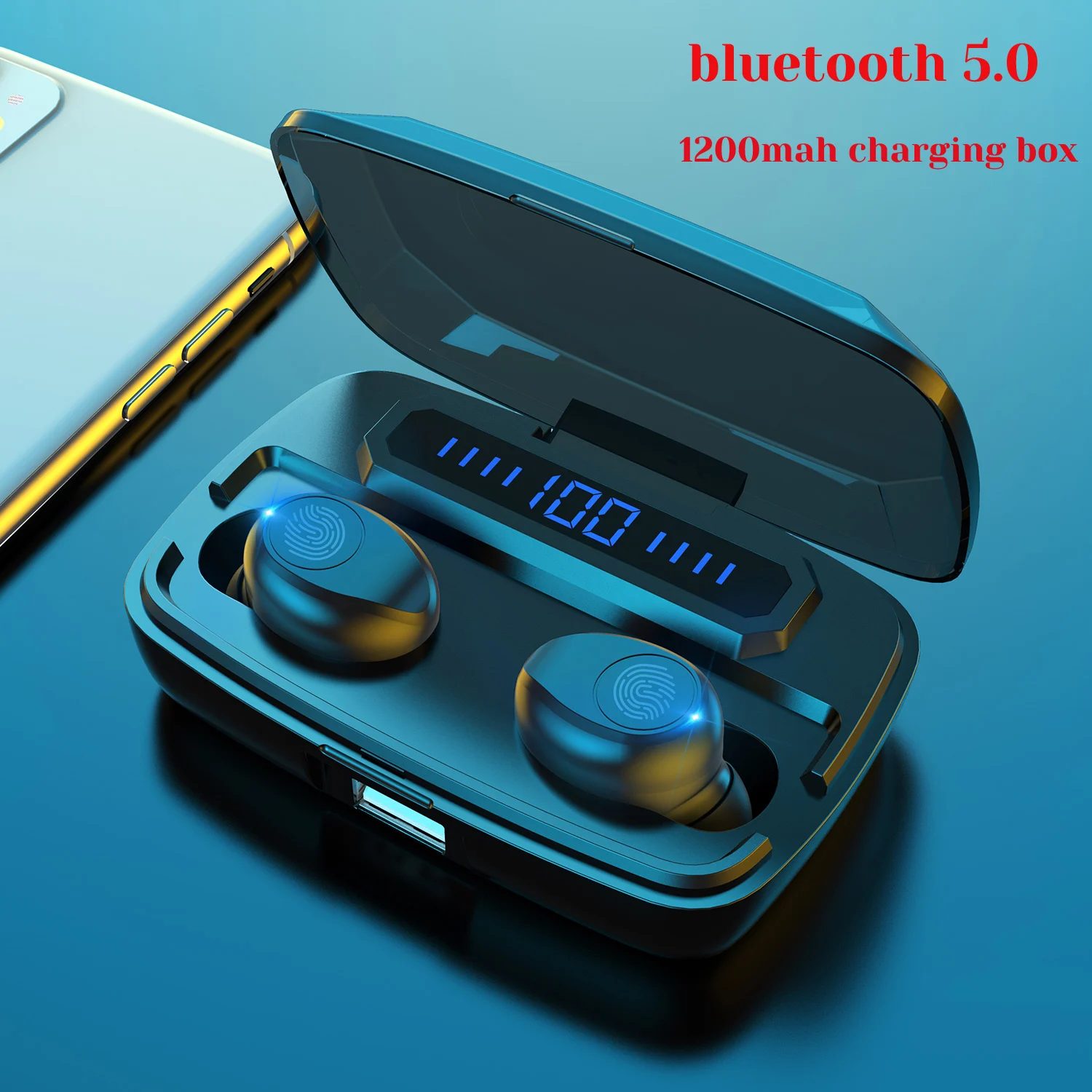 Ottwn F9 наушники вкладыши TWS Bluetooth 5 0 Беспроводная гарнитура спортивные
