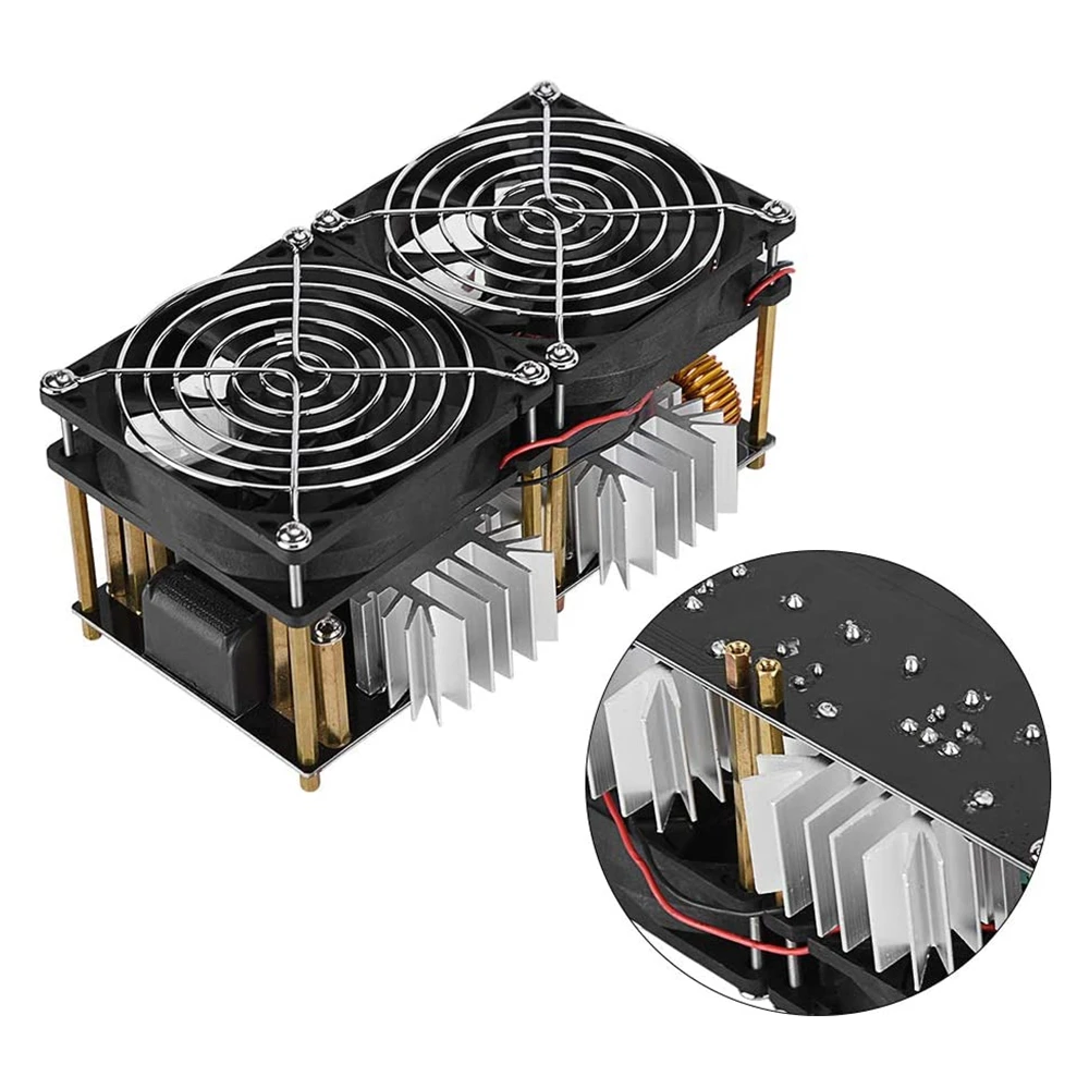 1PCS 40A 12V-48V ZVS High Frequency Induction Heating 1800W Machine Module Flyback Driver Heater DIY | Инструменты