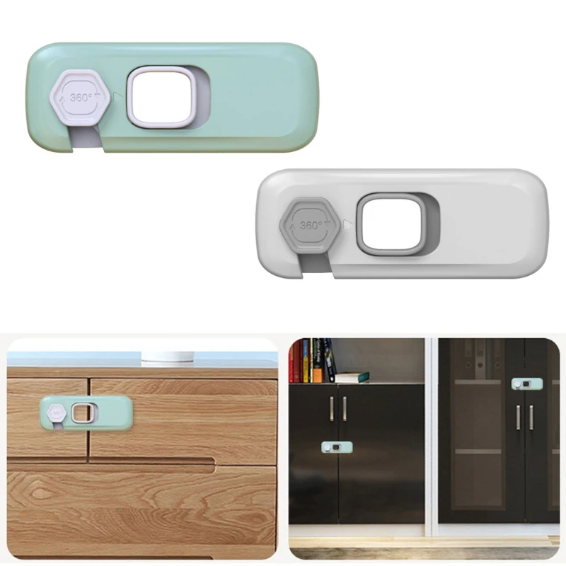 

5pcs Child Baby Safety Lock Children Cabinet Drawer Door Fridge Blockers Kids Plastic Lock