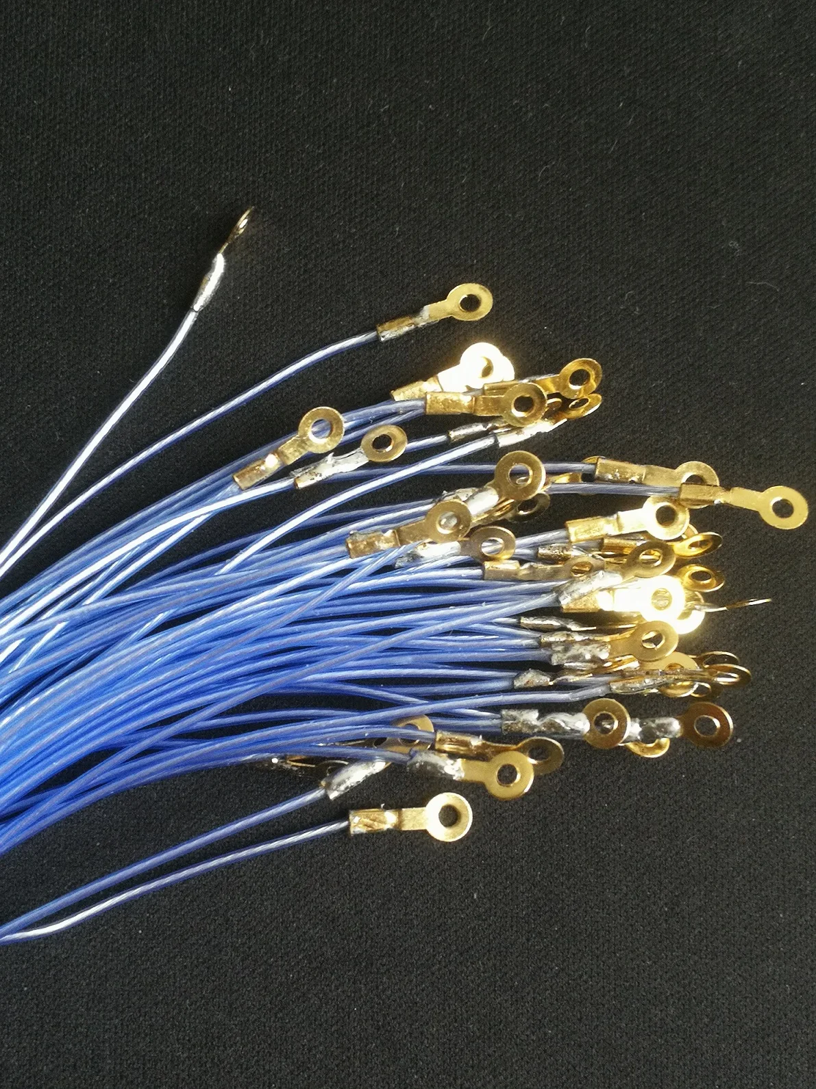 Серебряные провода для каскаста студийного микрофона 12 см