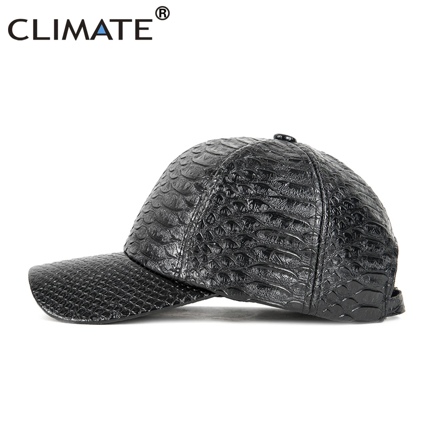 CLIMATE Crocodile Skin Cap Street Dancer Hip Hop Snak Rapper Solid Blank Black HipHop Snapback Caps Hat | Аксессуары для одежды