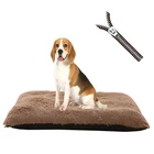 Съемная кровать для больших собак, покрывало для домашних животных, мягкий коврик для ящика, моющийся нескользящий матрас для собак для больших, средних и маленьких домашних животных