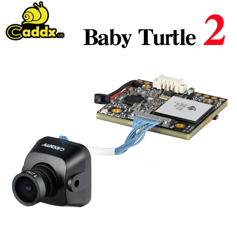 

Caddx Baby turtle V2 ersion 1080p HD lens 800TVL FPV Crossing Machine WDR Camera NTSC / PAL 16: 9/4: 3 Switchable Sony Chip