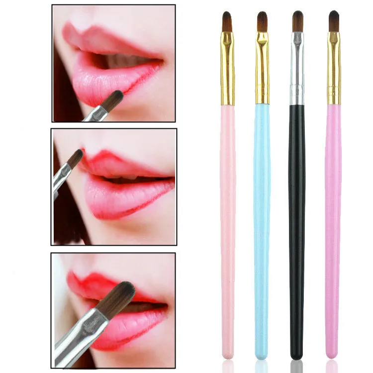 Кисть для губ щетки лица носа кисть консилера основы бровей подводки румян