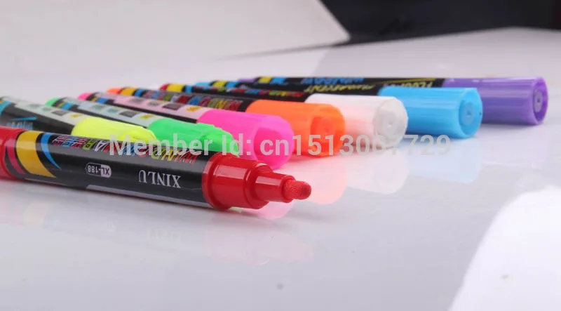 Маркер флуоресцентный с жидким мелом маркер для светодиодной доски Круглый 5 мм