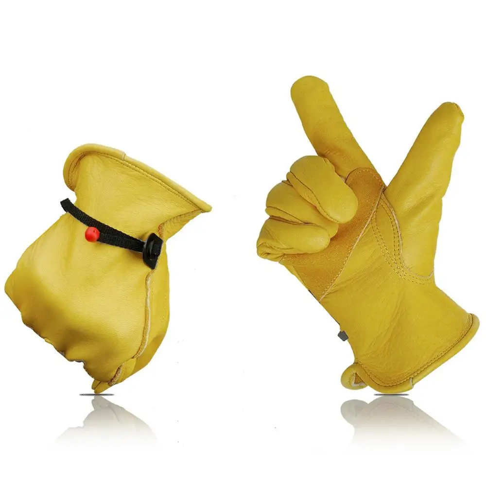 

1 Pair TIG Welding Gloves Soft Sensitive 21cm(12") Cowhide Gloves Cowhide Cuff CE Certificated High Quality Welding Gloves