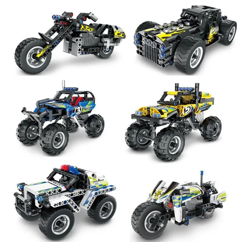 Город техника гоночный автомобиль Технология кирпичи Инженерная машина кран