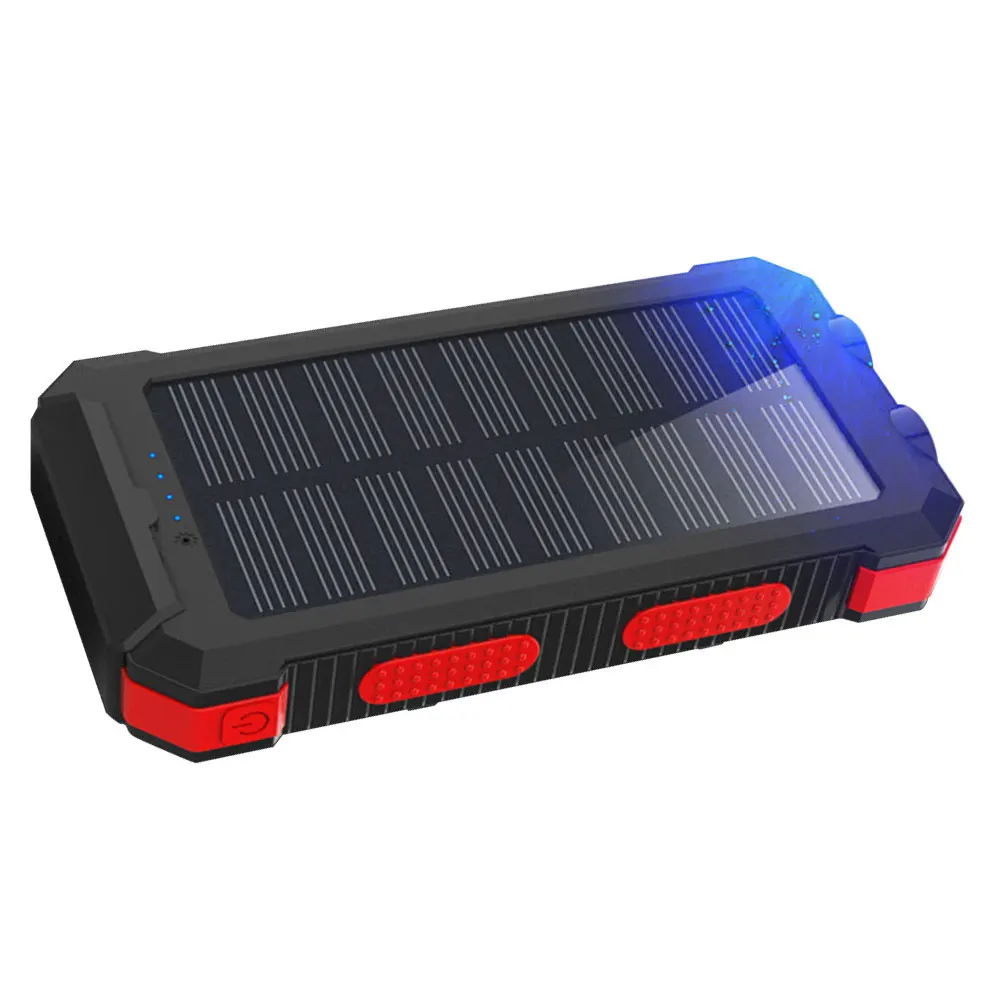 

Solar Power Bank Portable Charger 26800mAh External Waterproof Polymer Battery Charger Outdoor Lighting Outdoor Power Bank