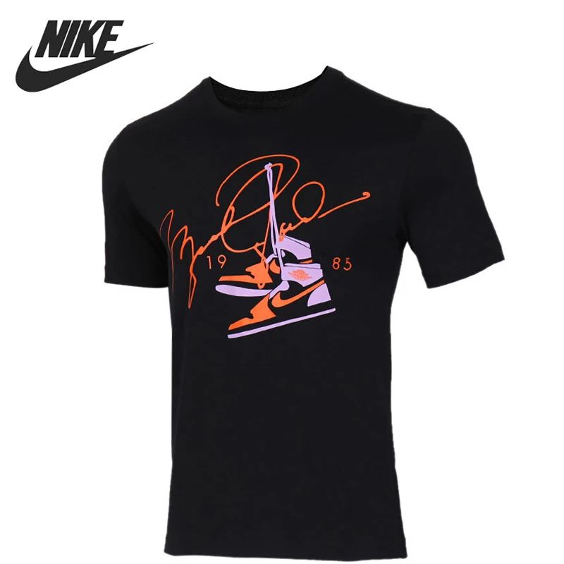 Оригинальное новое поступление NIKE AS SS CTN 85 CREW мужские футболки с коротким рукавом