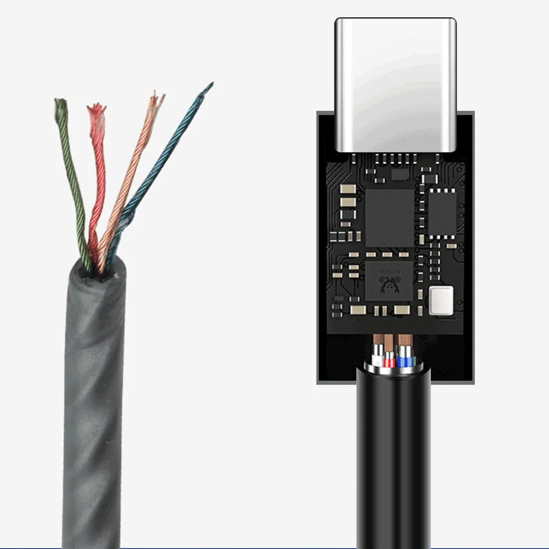 HIFI DAC наушник усилитель USB Type C к разъему наушников 3.5 мм 32 бита 384 кГц Адаптер Поддержка 16-32 Ом Декодер включен.