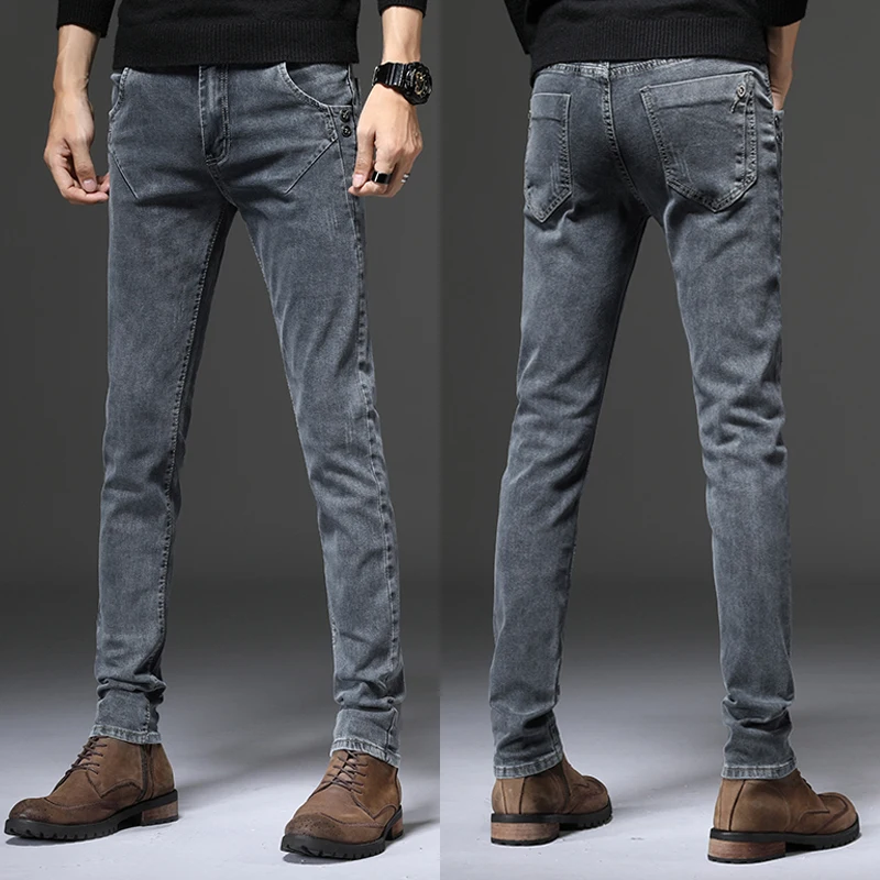 

Spring And Autumn New Fashion Casual Men's Jeans-NZKB01