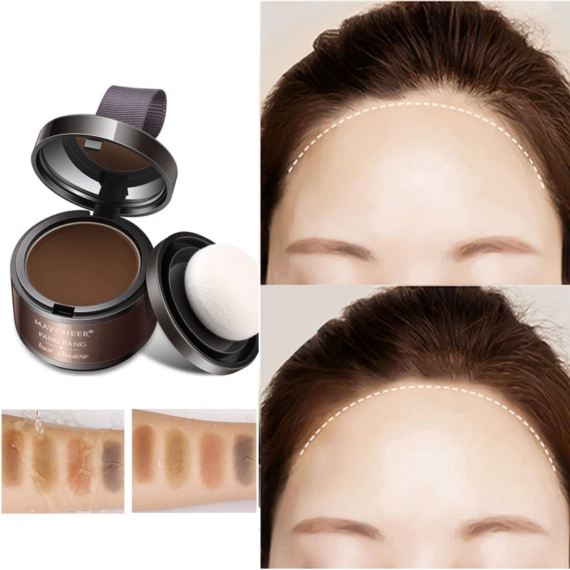 Натуральные тени для волос пушистая линия макияжа консилер средство уменьшения