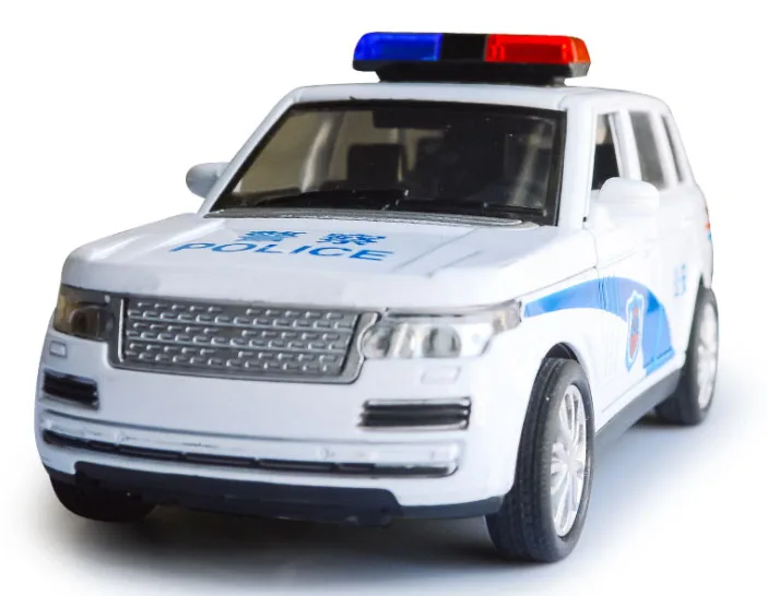 1:32 Toyota prado X6 F150 модель полицейского автомобиля из сплава патрульный вагон