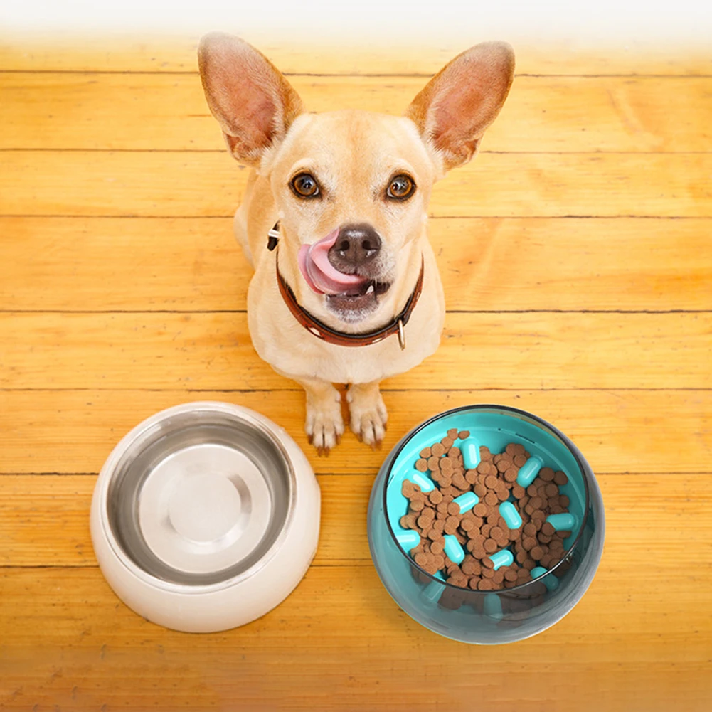 Детская игрушка Интерактивная миска с медленной кормушкой для собак среднего и
