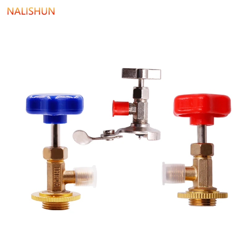 Открывалка для бутылок с открытым клапаном r134a инструменты кондиционирования